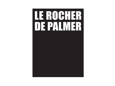 logo Le Rocher de Palmer, partenaire / sponsor du festival - musiques électroniques video-mapping, performance A/V - Bordeaux