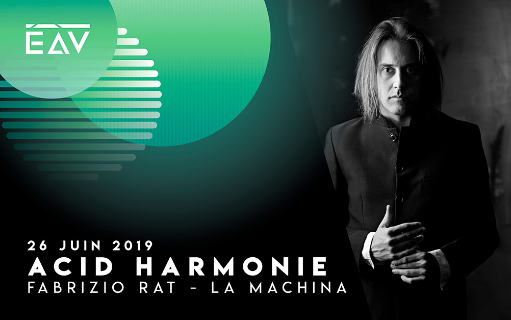 Fabrizio Rat La Machina présent au festival Echo A Venir Bordeaux